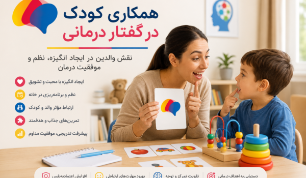12 راهکار افزایش همکاری کودک در گفتار درمانی و نقش والدین در موفقیت درمان